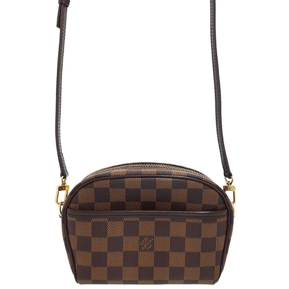 Louis Vuitton Damier Ebene Brown Pochette Ipanema Shoulder Bag